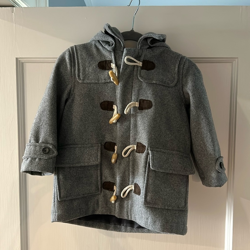 Janie and Jack Wool Toggle Pea Coat 18-24 Months
